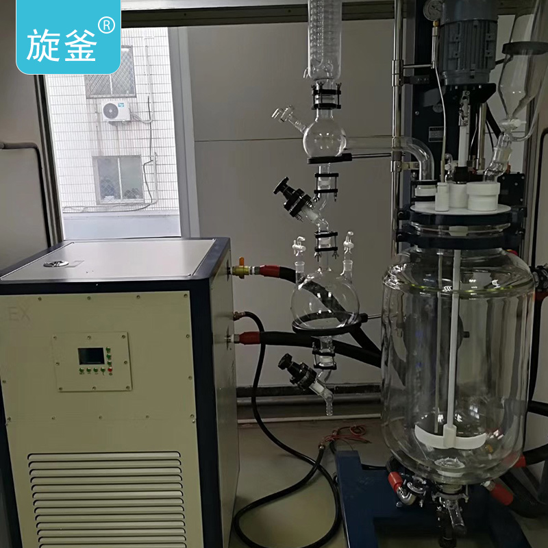 实验室小试设备或贵重产品提纯玻璃反应